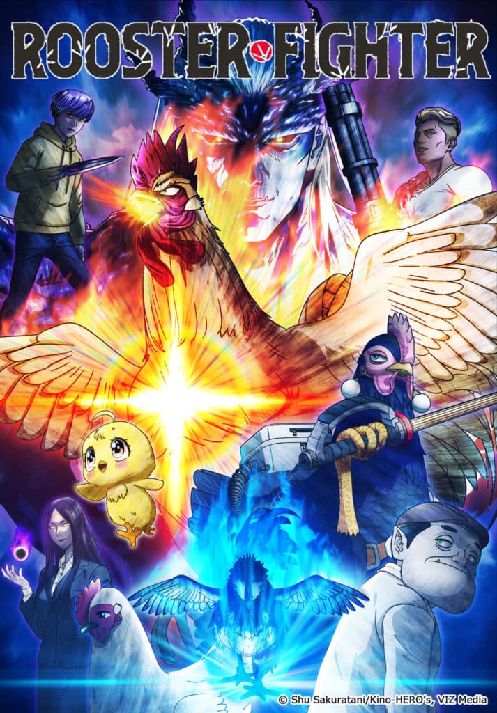 Rooster Fighter anime key visual